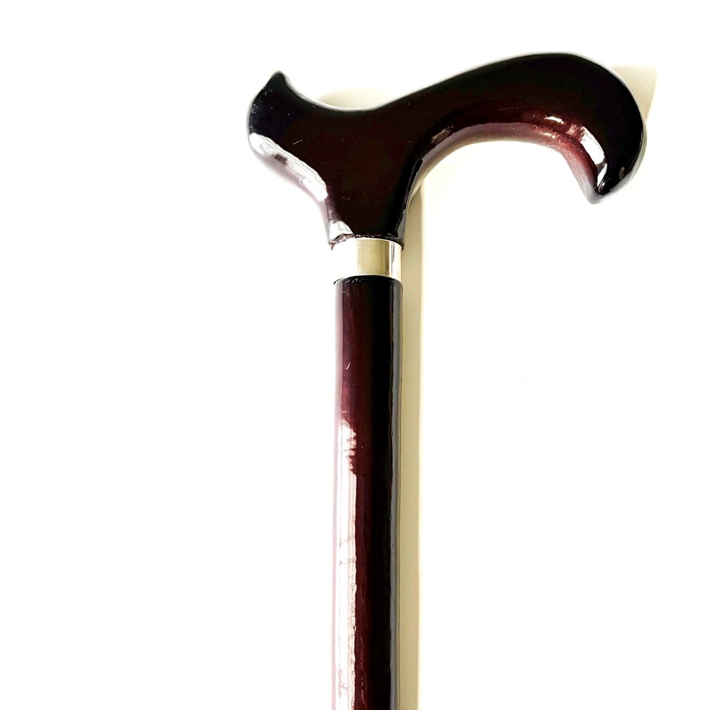 Wooden Cane with small imperfections on handle & body (G)